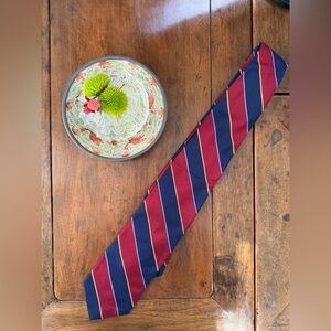 Brooks Brothers Silk Tie - Red, Blue and Yellow Striped